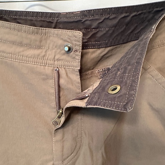 Kuhl Men's Size 36 Sand Brown Zip Cargo Shorts 11” Inseam Outdoors Hiking - Picture 3 of 10